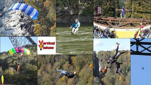 прыжок с моста